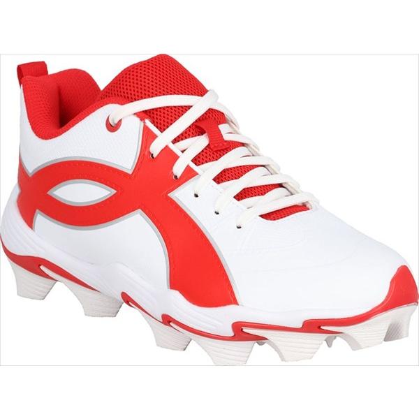 [UNDER ARMOUR]アンダーアーマー ジュニア野球スパイク UA リードオフ アイコン ロー RM ジュニア (6010143)(101) ホワイト/レッド/レッド[取寄商品]