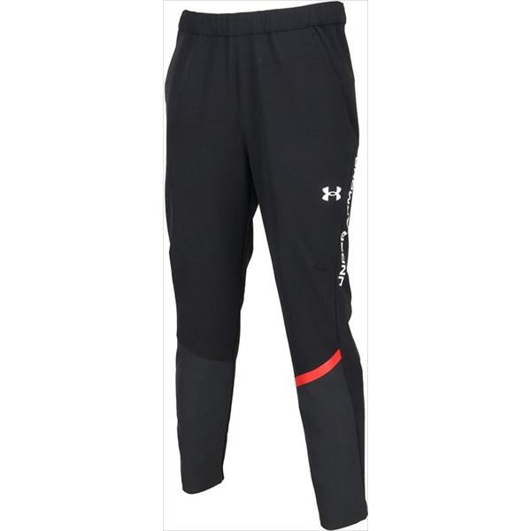 [UNDER ARMOUR]アンダーアーマー UA BRUSHED ウーブン パンツ (6016750)(001) ブラック/アンスラサイト/[取寄商品]