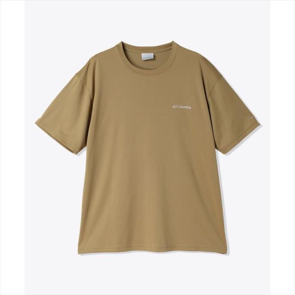 【1点までメール便可】 [Columbia]コロンビア 半袖シャツ GLACIAL VISTA GRAPHIC TEE (XE3513)(243) Crouton, Mountain