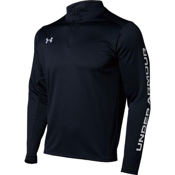 [在庫処分品につき返品交換不可] [UNDER ARMOUR]アンダーアーマー UA チーム 二ット ロングスリーブ トップス メンズ (1365019)(001) ブラック
