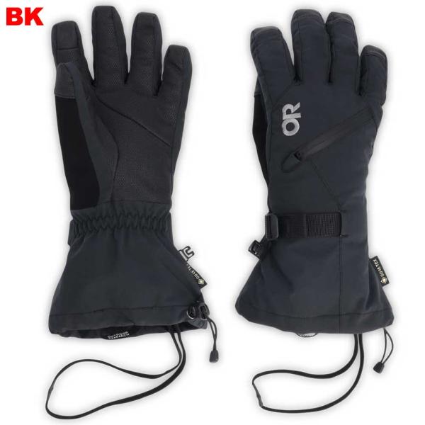 アウトドアリサーチ アウトドアグローブ レボリューション ゴアテックス グローブ  L  ブラック OUTDOOR RESEARCH（アウトドアリサーチ） アウトドアリサーチ-OUTDOOR