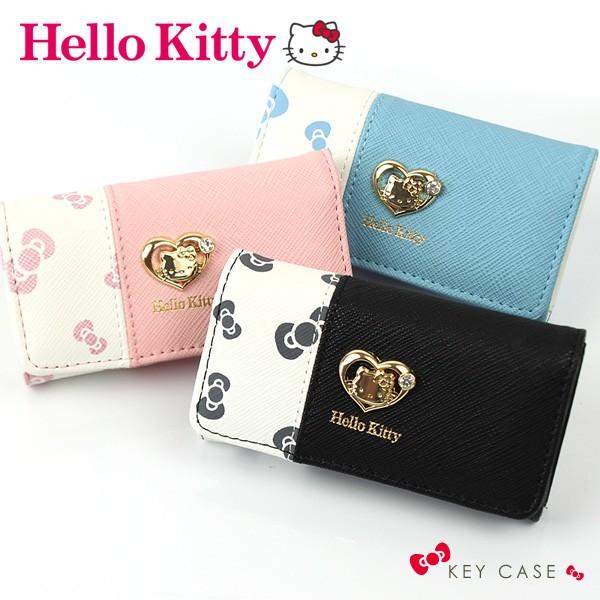 キティ グッズ Hello Kitty リボン柄 5連 キーケース レディース かわいい キーホルダー S Hk48 6 As Shop 通販 Yahoo ショッピング