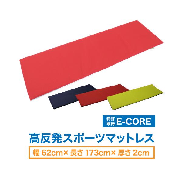 マットレス 自宅で洗えるE-CORE 日本製 持ち運びに便利なスポーツ用ポータブル（S型）