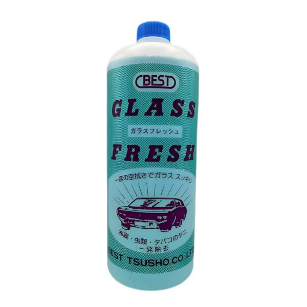 ガラスフレッシュ　1L　ベスト通商　ガラスクリーナー