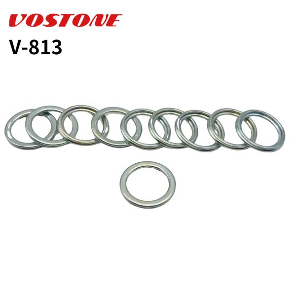 大型トラック用ドレンパッキン　V-813　10枚入　ふそう　11026-WK900　 鉄　19.0x14.0x2.0ｍｍ　ボストン