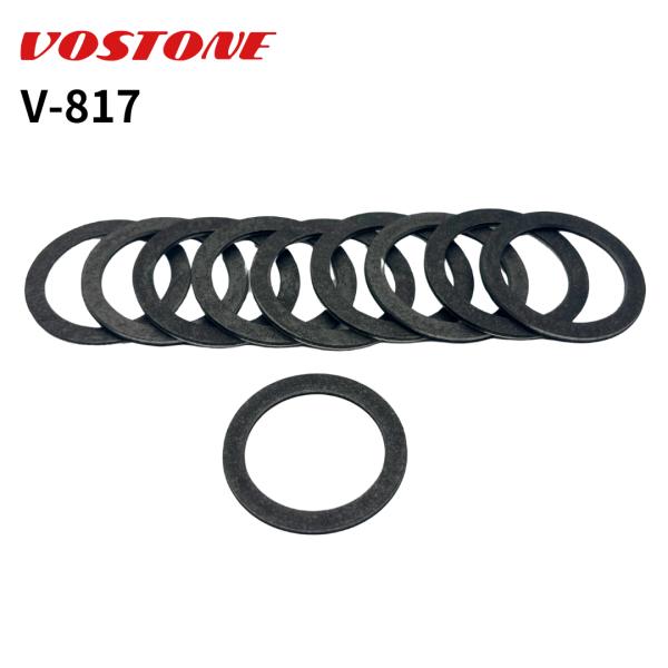大型トラック用ドレンパッキン　V-817　10枚入　UD　01351-22244　 鉄+コーティング　32.0x24.0x1.8ｍｍ　ボストン