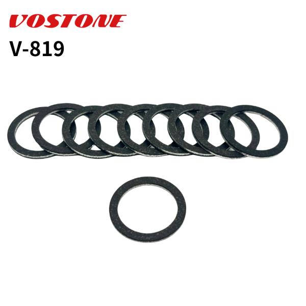 大型トラック用ドレンパッキン　V-819　10枚入　UD　01351-21204　 アルミ+コーティング　26.0x20.2×1.7ｍｍ　ボストン
