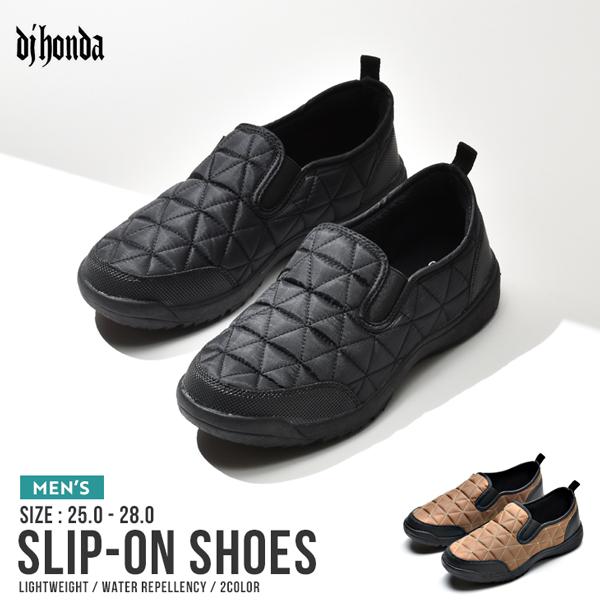 dj honda（ディージェイホンダ） スリッポン メンズ 防寒 スニーカー