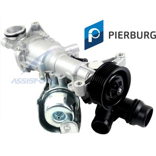 PIERBURG製 ベンツ Cクラス W205 S205 SLKクラス SLCクラス R172 M274 ウォーターポンプ クーラントポンプ A2742000800 2742000301