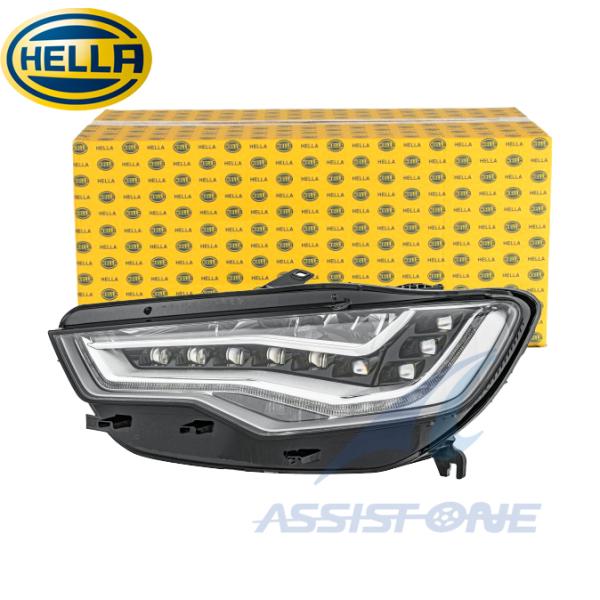 HELLA製 純正OEM AUDI アウディ A6 S6 4G C7 LED ヘッドライト ヘッドランプ アバント オールロード クワトロ 左 左側 4G094