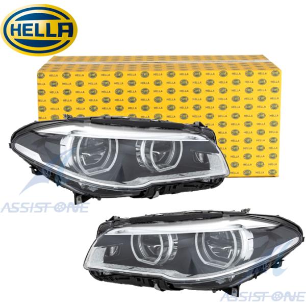 HELLA製 BMW 5シリーズ F10 F11 523i 520d 523d 528i 535i 550i 後期 アダプティブ LED ヘッドライト ヘッドラ