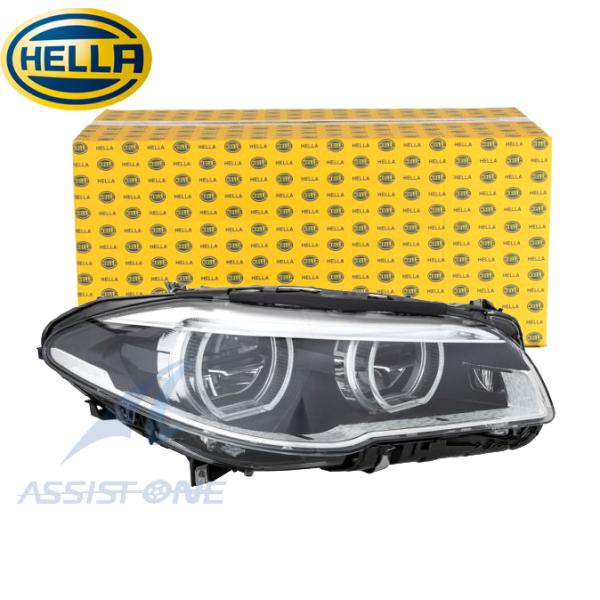 HELLA製 BMW 5シリーズ F10 F11 523i 520d 523d 528i 535i 550i 後期 アダプティブ LED ヘッドライト ヘッドラ