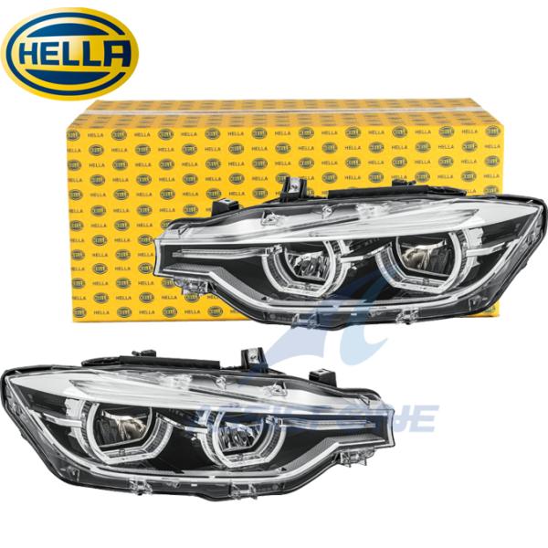 純正OEM HELLA製 BMW 3シリーズ F30 F31 LCI 後期 LED ヘッドライト ヘッドランプ 左右セット 日本仕様 63117419631 6