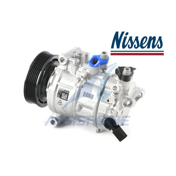 NISSENS製 アウディ A4 A5 A6 A7 Q5 Q7 / ポルシェ マカン 95B エアコンコンプレッサー ACコンプレッサー 8T0260805E 4M0820803