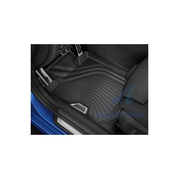 純正品 BMW フロアマット 2シリーズ G42 クーペ G87 M2 右ハンドル用 フロント 左右 ラバーマット オールウェザーマット