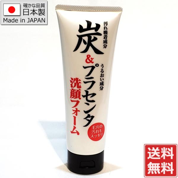 洗顔 150g 「炭 プラセンタ 洗顔フォーム」日本製 :4513574032712:ディスカウントストア エース 通販  