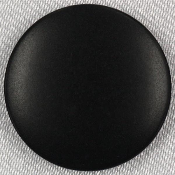ラクトボタン （黒） 25mm 1個入 カゼイン素材の高級ボタン LH1020-09 