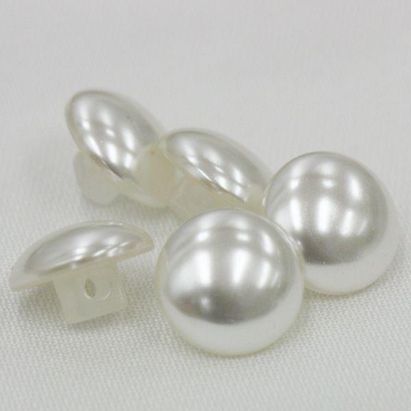 パール調プラスチックボタン Pw1 白パール 8ｍm 10個入 パール調ボタン ボタン 手芸 通販 Pw1 8 Assure アシュレ 通販 Yahoo ショッピング