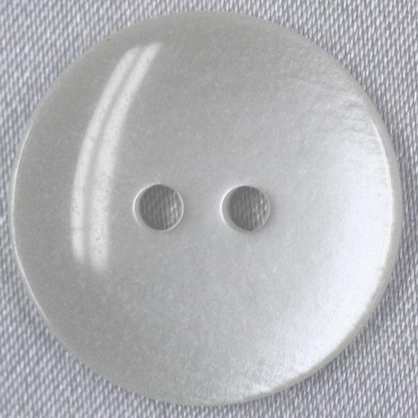 ボタン プラスチックボタン 01 白 9mm 10個入 貝調 碁石型 2つ穴 裏ボタン 力釦  シャツ ブラウス カーディガン 向 ボタン 手芸 通販