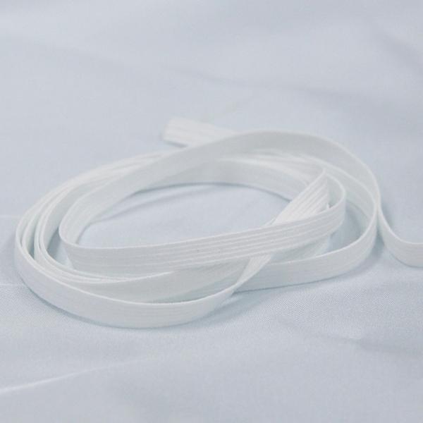 ☆平ゴム6コール☆芯にマルチフィラメント糸の”LYCRA”を使用しました。ミシン掛けで糸切れが少なく、品質が安定して耐久性も良い商品です。特殊な仕上げを施しており、自然放置での縮みを大幅に改善をしました。ハンドメイド（手作り、手芸）などにい...