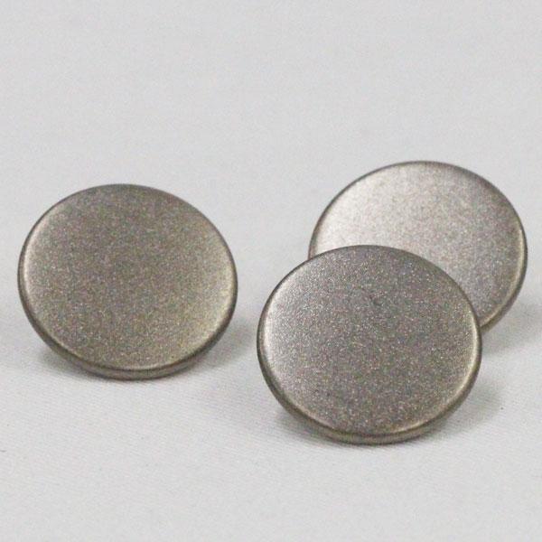 Asuttenai? シルバー 円形 メタル ボタン ジーンズボタン メタルボタン 裏足タイプ シルバー消し SS-14 E