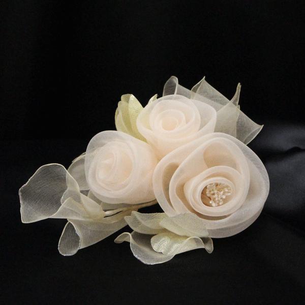 シルクオーガンジー コサージュ : assure アシュレ - 通販 - Yahoo