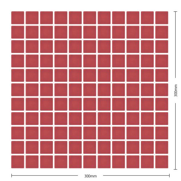 名古屋モザイク / アートモザイク施釉25角 Art Mosaic 25角紙