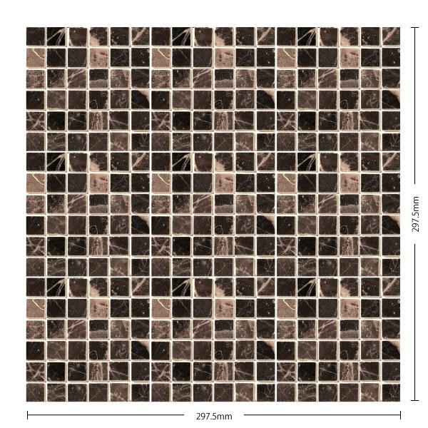 名古屋モザイク / 大理石モザイク Mable Mosaic 15角裏ネット張り 11 