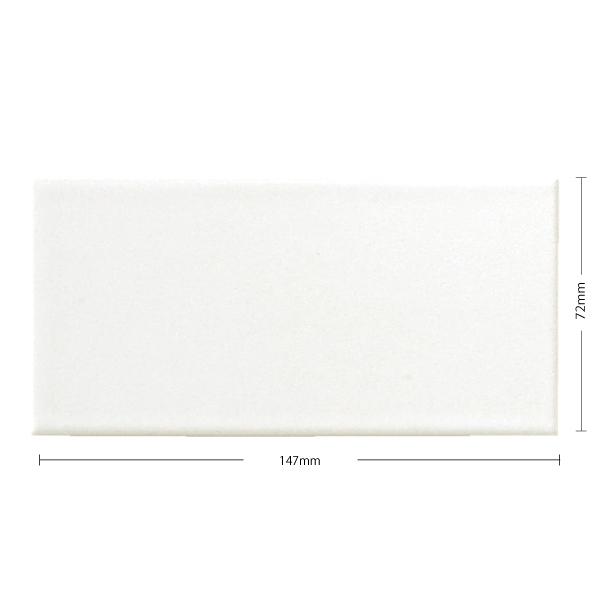 名古屋モザイク /クラルテ Clarte 150×75角平(マット) 120枚入 CLA-001 