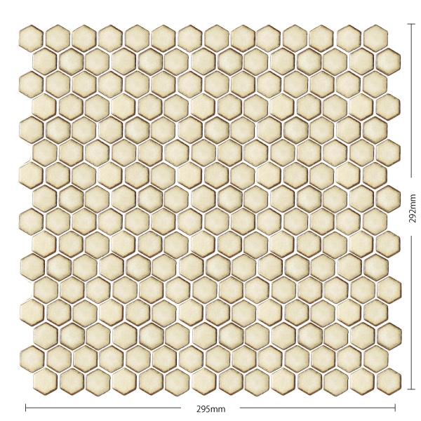 名古屋モザイク / コルメナ Colmena 19六角形紙貼り 30シート入 名古屋モザイク / コルメナ Colmena 19六角形紙貼り 30シート入