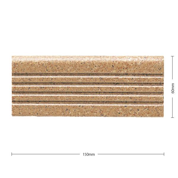 名古屋モザイク / 6号階段タイル Rokugou Kaidan 150×60mm 濃茶 名古屋モザイク / 6号階段タイル Rokugou Kaidan 150×60mm 濃茶