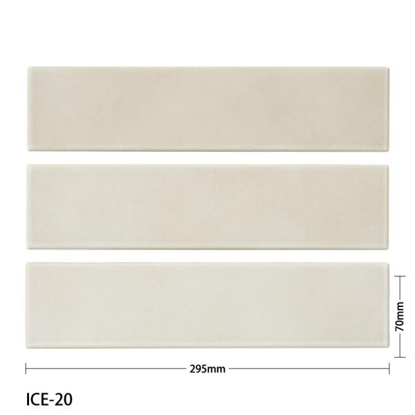 名古屋モザイク / アイスランド Iceland 295×70角平 52枚入 ICE