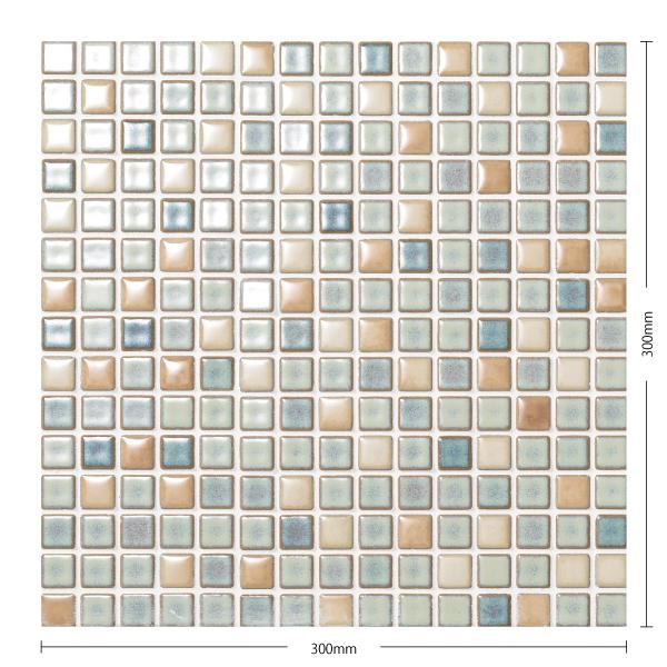 LIXIL（リクシル） インテリアモザイク カレイドグレイズ 20mm角ネット