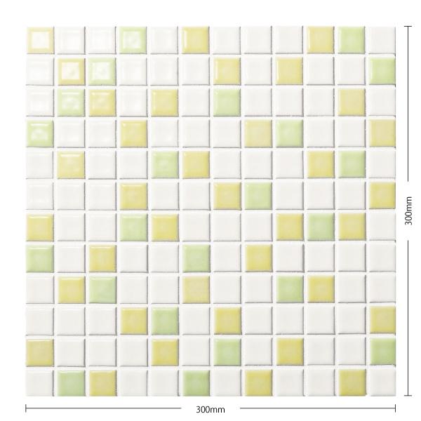 LIXIL インテリアモザイク ニュアンス<ミックス> 25mm角ネット