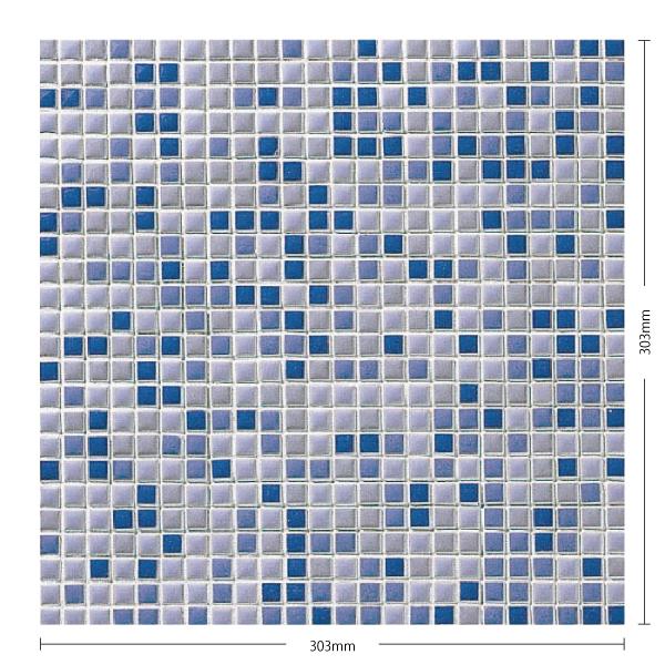 LIXIL（リクシル） ジュエリーモザイク 10mm角ネット張り JM-35/MIX7