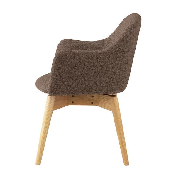 回転式チェア チェア 椅子 カラメリ グレー 灰色 おしゃれ 北欧 1人