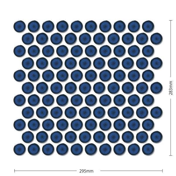 KYタイル / ジェム＆モノ 27丸平表紙張り 30シート入 LM/S-18 内装用壁