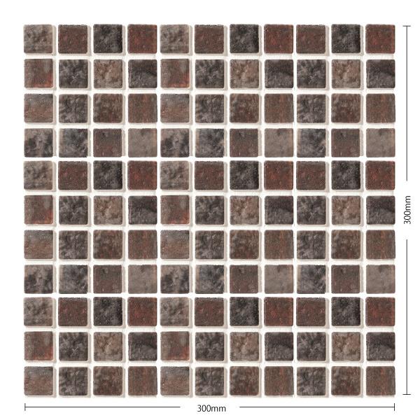 名古屋モザイク / プリントモザイク Print Mosaic 23角紙貼り マット