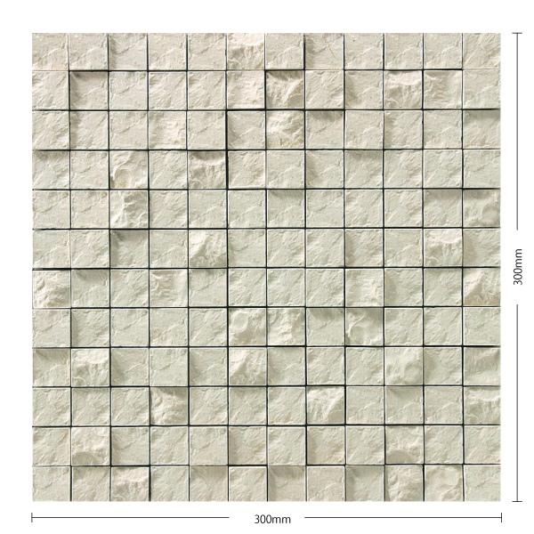 ネーベル【Nebel】名古屋モザイクNEB-04内装壁 目地共300角39シート