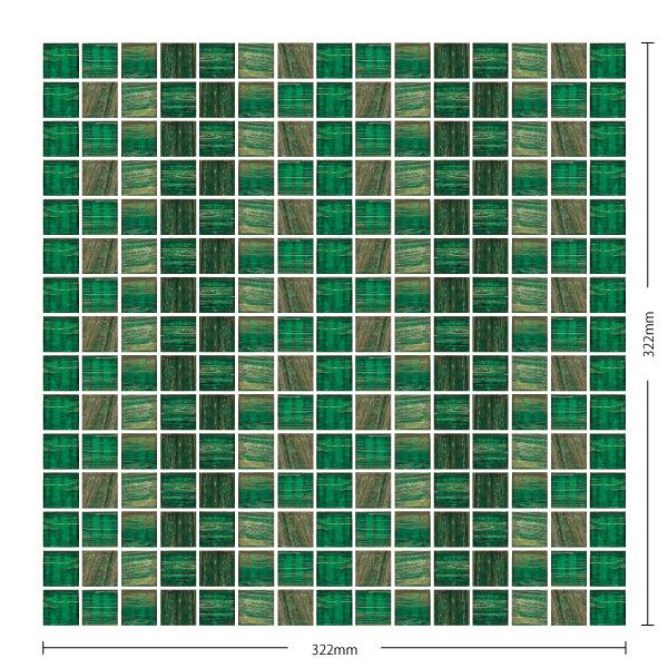 名古屋モザイク / シエルグラス Siel Glass コラル 20角紙貼り 名古屋モザイク / シエルグラス Siel Glass コラル 20角紙貼り