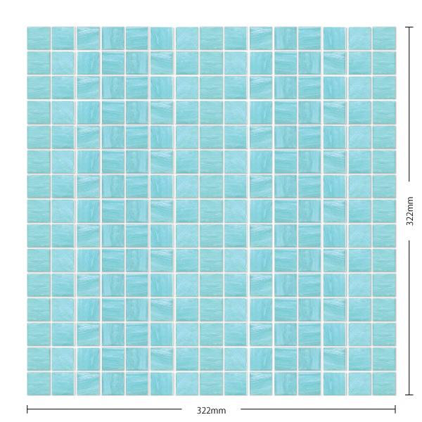 名古屋モザイク / シエルグラス Siel Glass コラル 20角紙貼り