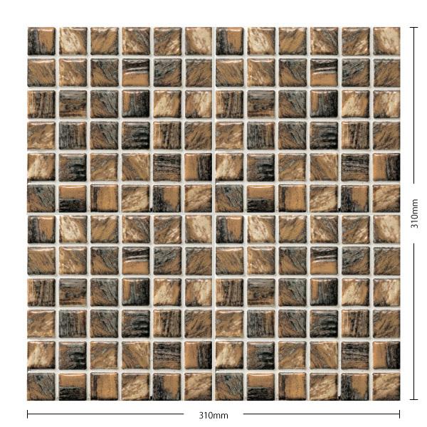 名古屋モザイク / ヴィンセント Vincent 23角紙貼り 20シート入 VIC-03