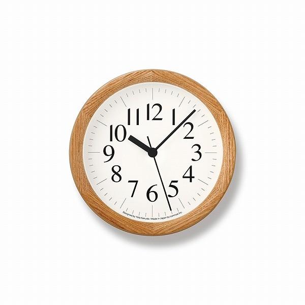 Clock B Small ナチュラル (掛け時計/置き時計) YK15-04NT / Lemnos