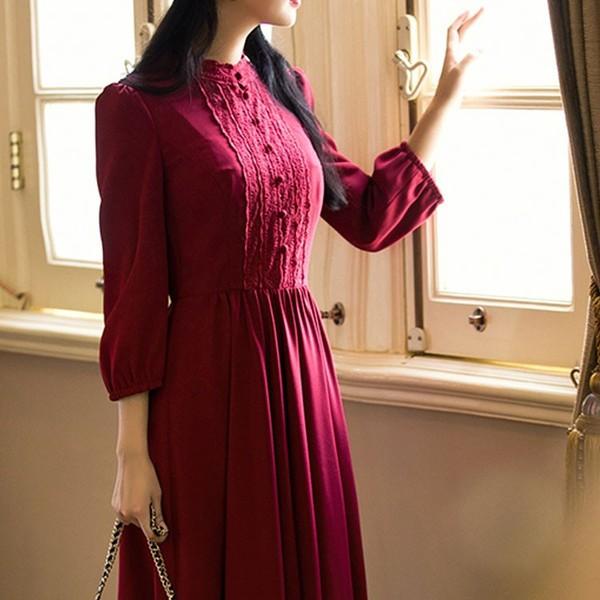 送料無料レトロワンピース送料無料お嬢様ワンピロングハイウエストフレアワンピースaラインワンピース復古系ワンピース無地結婚式 Buyee Buyee 提供一站式最全面最專業現地yahoo Japan拍賣代bid代拍代購服務 Bot Online