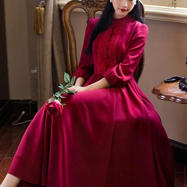 送料無料レトロワンピース送料無料お嬢様ワンピロングハイウエストフレアワンピースaラインワンピース復古系ワンピース無地結婚式 Buyee 日本代购平台 产品购物网站大全 Buyee一站式代购 Bot Online