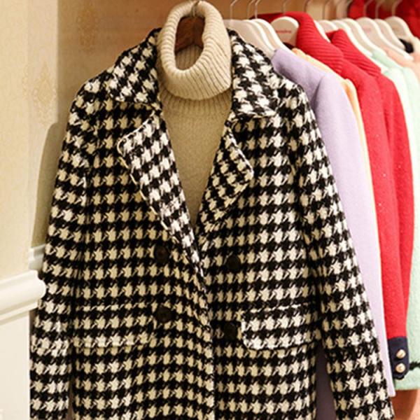 送料無料コーデの主役になれる 千鳥格 コート レディース アウター ピーコート Pコート ハーフコート ジャケット チェック柄 春コート ダブルボタン Buyee Servicio De Proxy Japones Buyee Compra En Japon