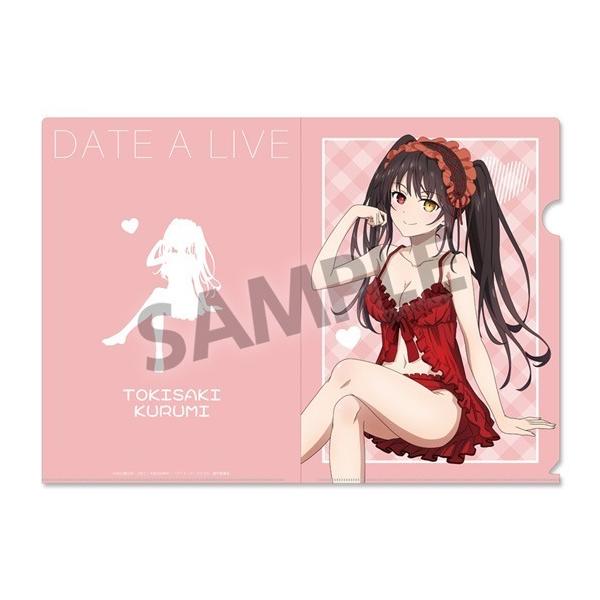デート・ア・ライブV 描き下ろしクリアファイル 時崎狂三 ナイトウェア
