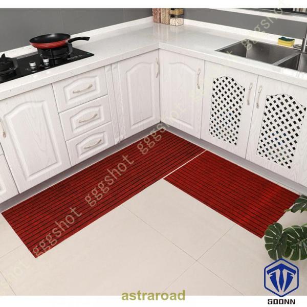 ■商品の厚みは5mmぐらいです。S=40*60+40*120cm、M=50*80*50*160cm、L=50*80+50*180cm。■滑り止め、吸水性、抗菌、防ダニ、防臭 。毎日のお料理やお弁当作り、忙しい人々を足元からサポートします。バ...