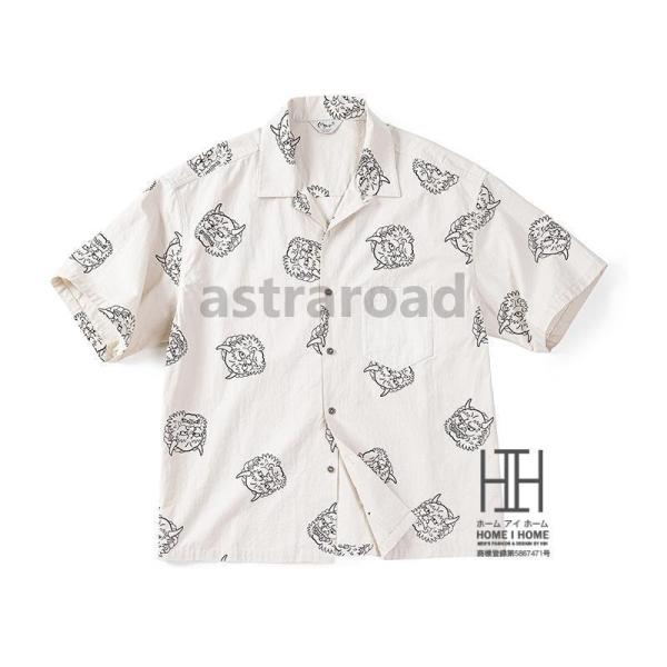 アロハシャツ メンズ 半袖 キューバシャツ 柄シャツ リネン風 開襟シャツ オープンカラーシャツ カジュアルシャツ かりゆしウェア リゾート 大きいサイズ 夏服