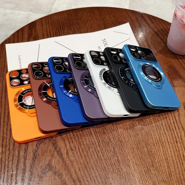 iPhone15Pro iPhone15ProMax iPhone15Plus ケース MagSafe対応 リング付き グラデーション スマホケース